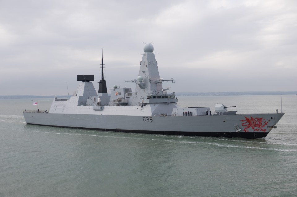  HMS Dragon is heading out to meet two Russian corvettes heading towards the Channel from the Bay of Biscay