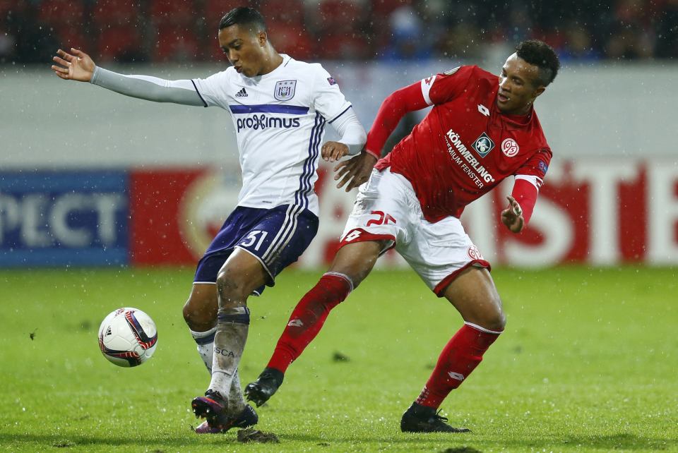  Youri Tielemans (left) is considered one of best prospects in Belgian football