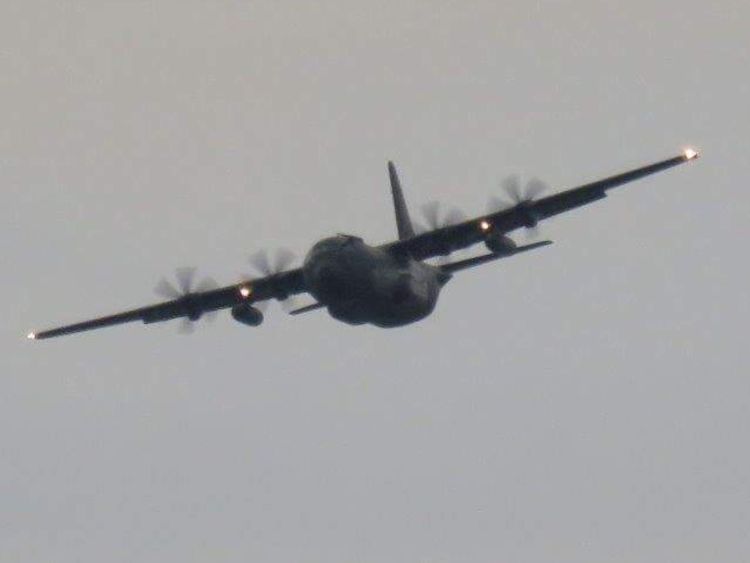  Overhead, an RAF C-130 Hercules monitored its movements towards the narrows of the English Channel