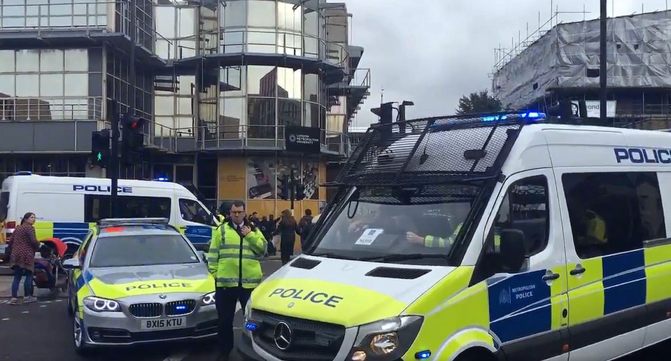  A 19-year-old man was Tasered and arrested on a busy shopping street in Holloway Road, north London, at 12.20pm today