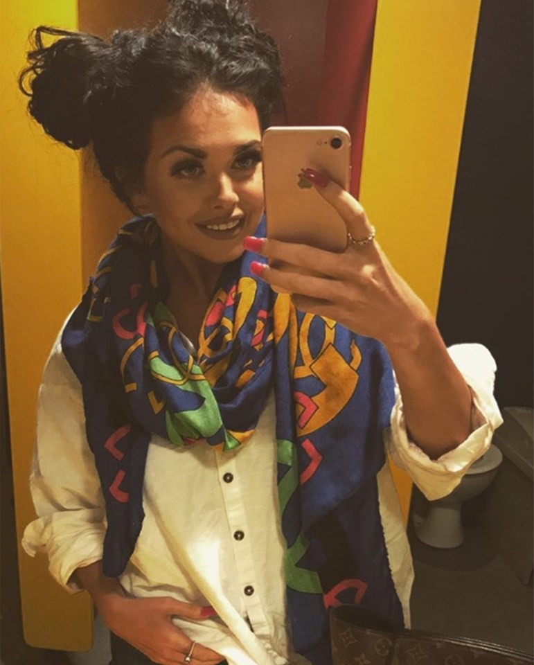 Reality bites ... Gogglebox’s Scarlett Moffatt is rumoured to be swapping the sofa for a stint in the jungle