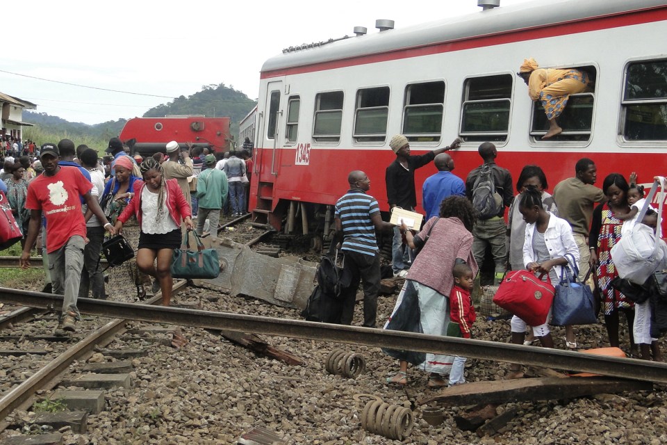  Dramatic pictures show the carnage and devastation as people battled to find survivors