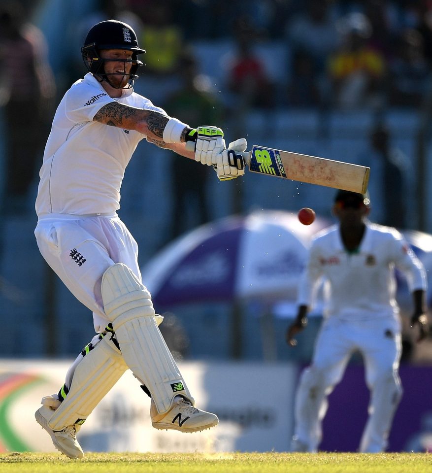  Stokes displays his flair after confirming his status as one of the top players in the England team