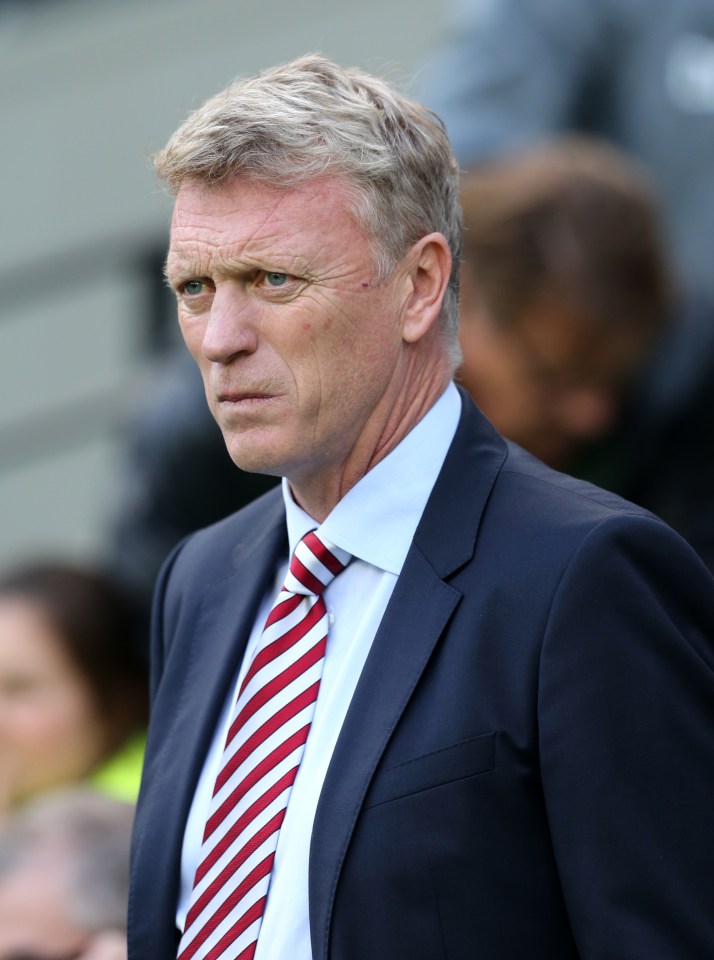  David Moyes under severe pressure at Sunderland