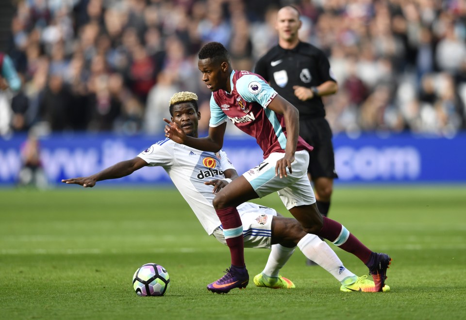  The Swiss international produced a fine display as the Hammers defeated Sunderland