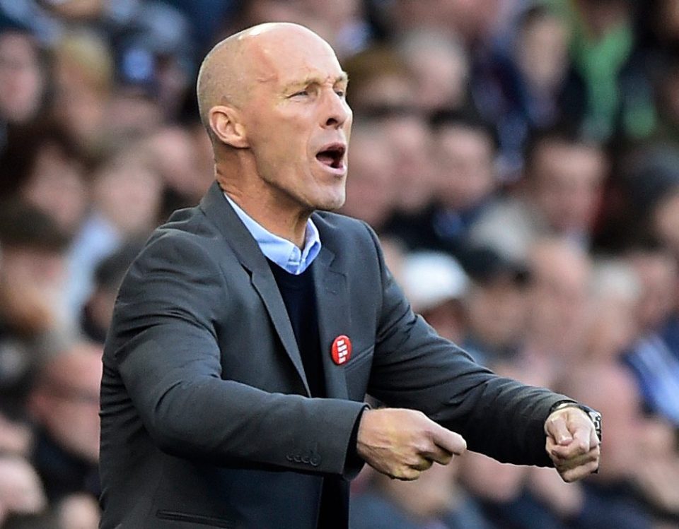  Ex-US chief Bob Bradley shows instant emotions on his arrival in the Prem with Swansea