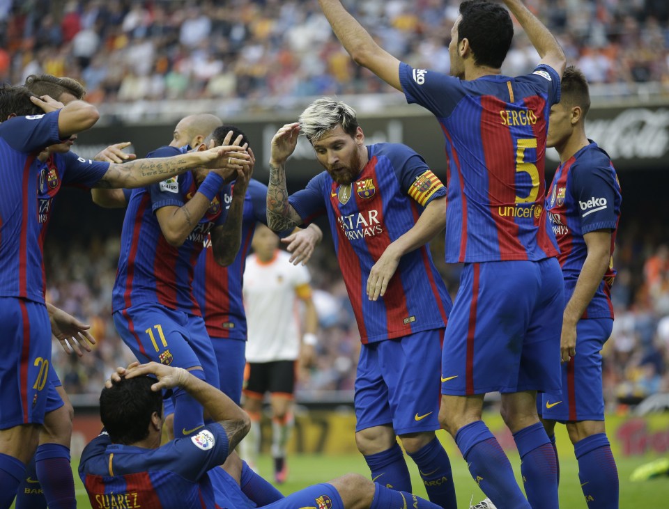  Barca boss Luis Enrique did not apologise for the way his players celebrated their last-gasp victory