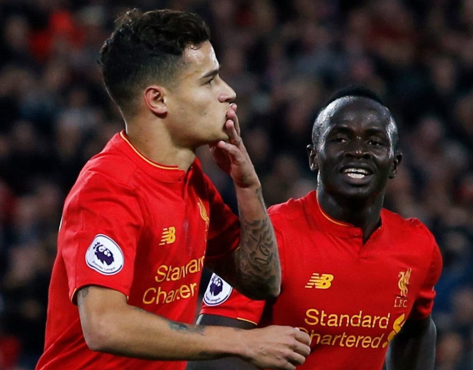  Philippe Coutinho and Sadio Mane have menaced every opposition they have faced this season