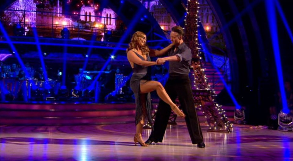 Louise Redknapp scored 33 for her rumba