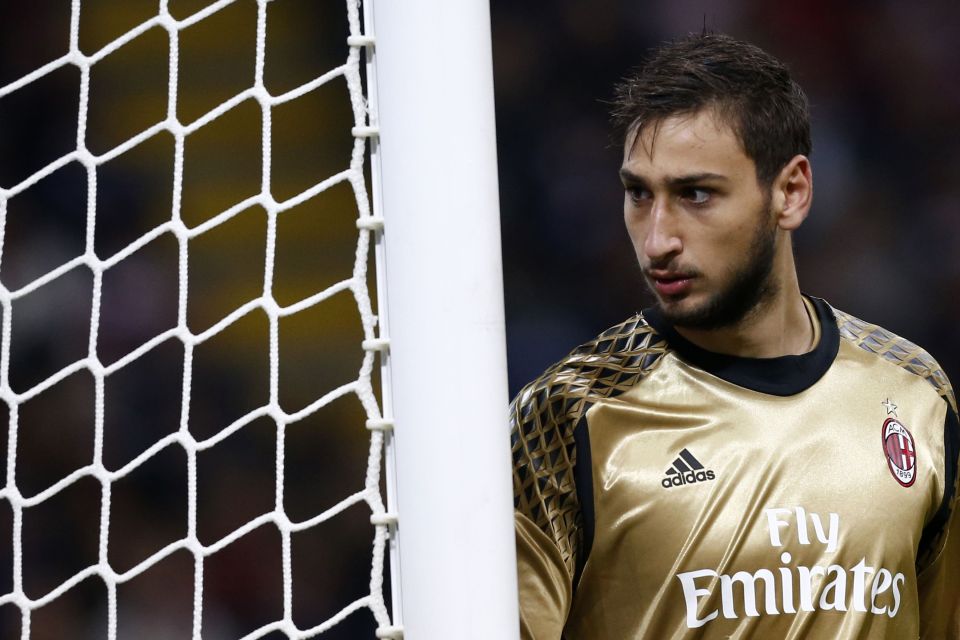  Gianluigi Donnarumma is just 17 but already a full international with Italy