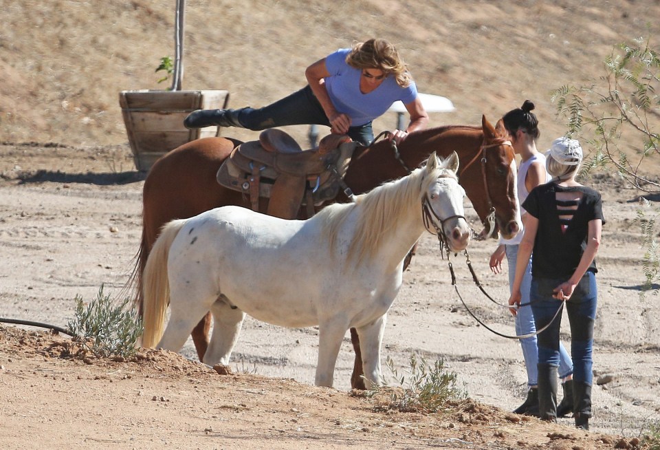  They saddled up in Santa Clarita