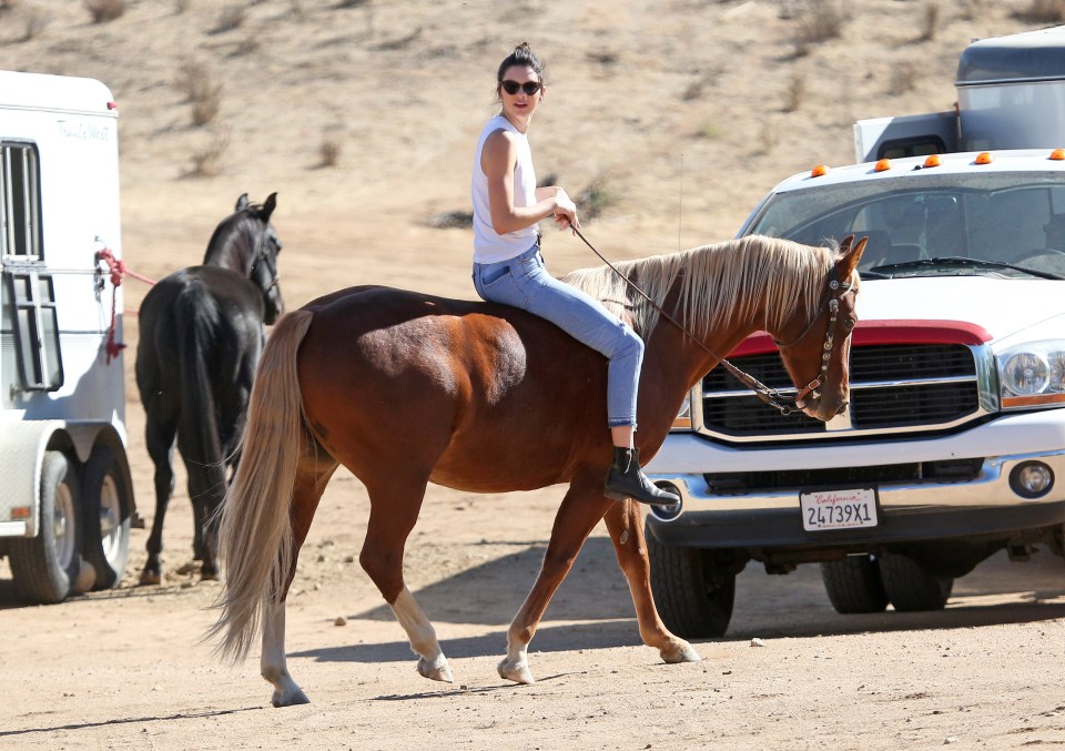  Kendall has been riding for over ten years