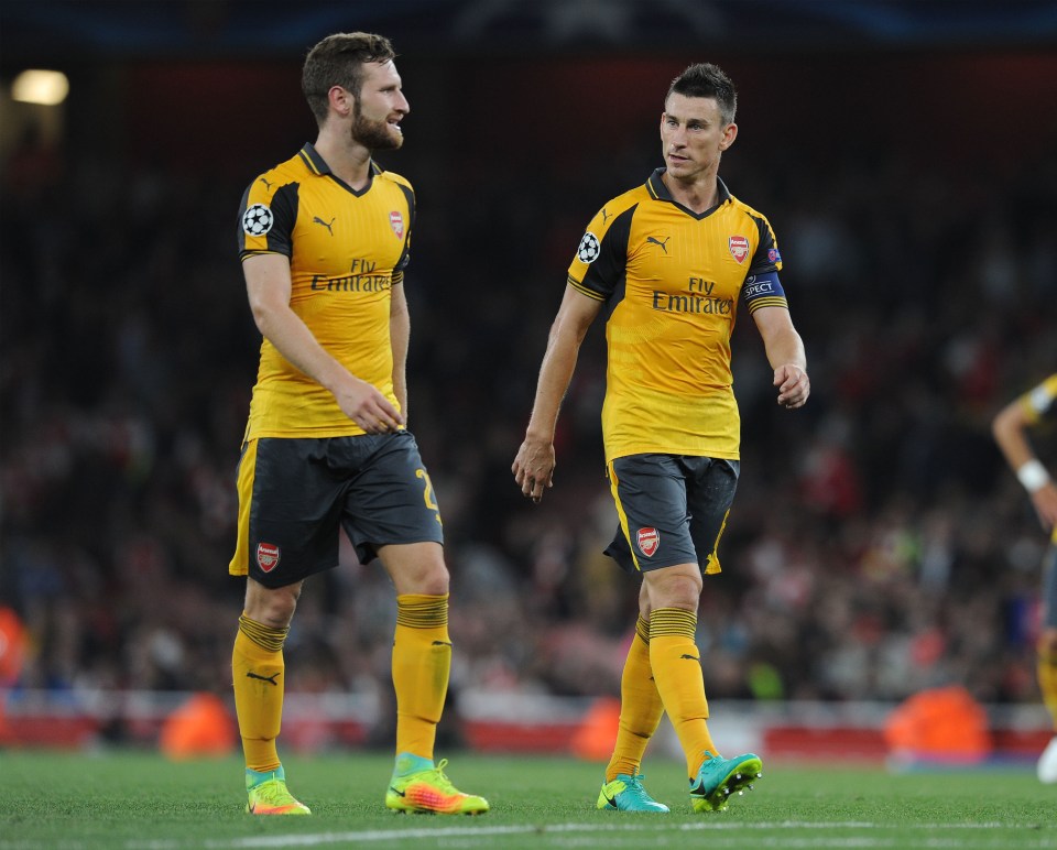  Shkodran Mustafi and Laurent Koscielny look the real deal