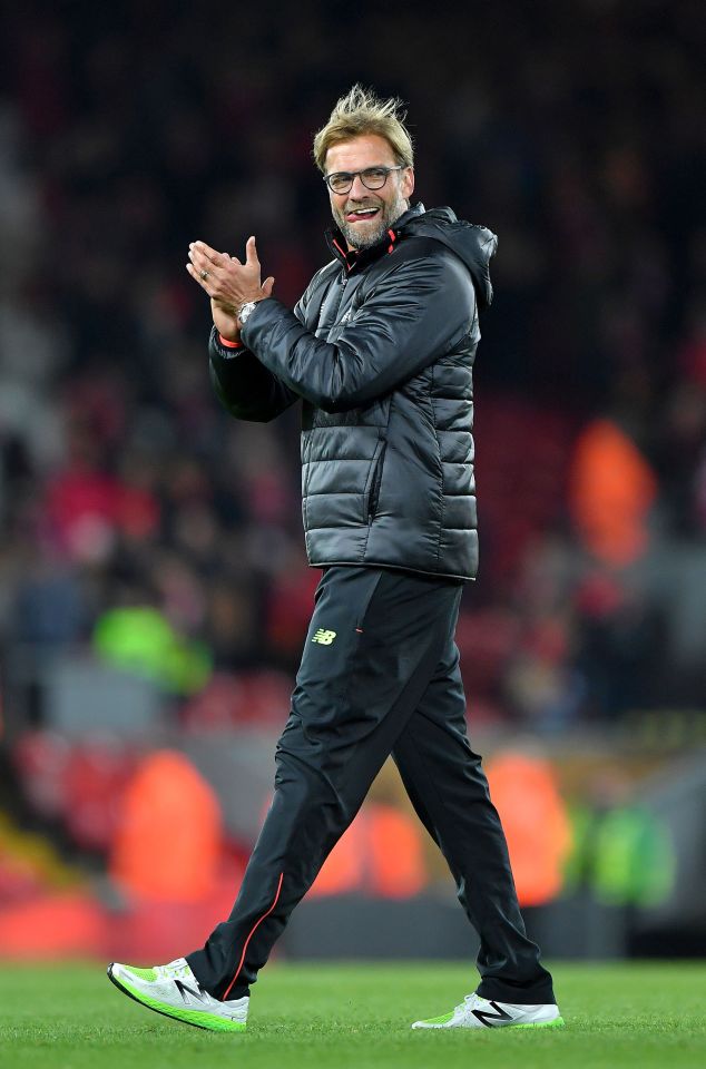  Jurgen Klopp will be hoping for a repeat of last season's win at Selhurst Park