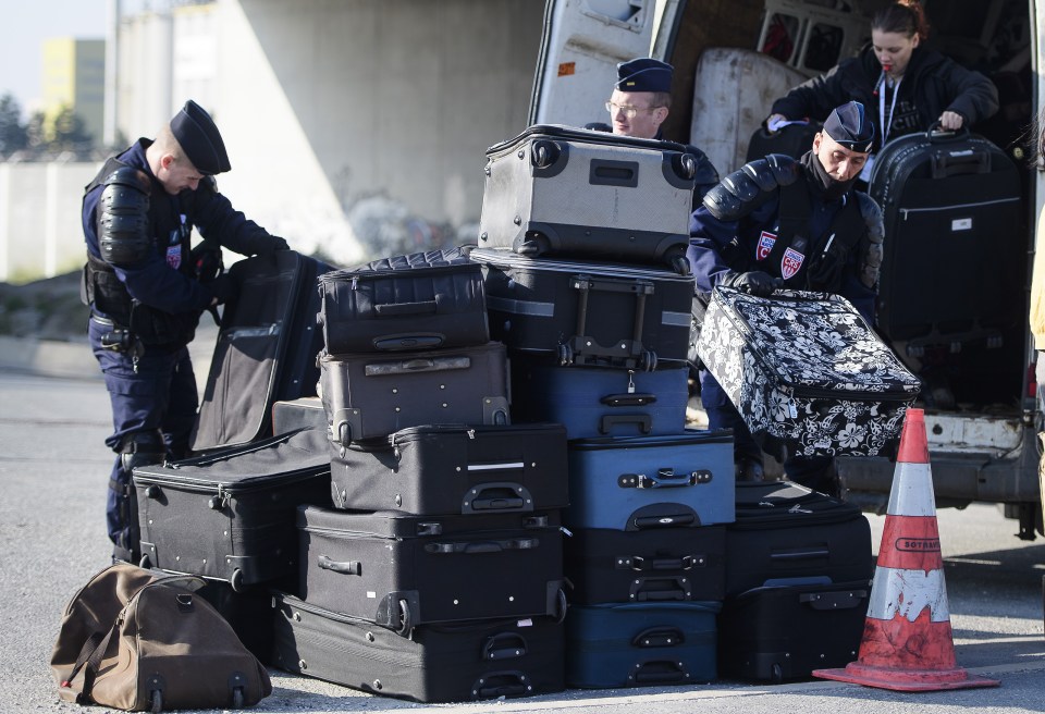  Migrants have been given an eviction notice for the Calais site, with many given bags to pack up their belongings to be ready to leave