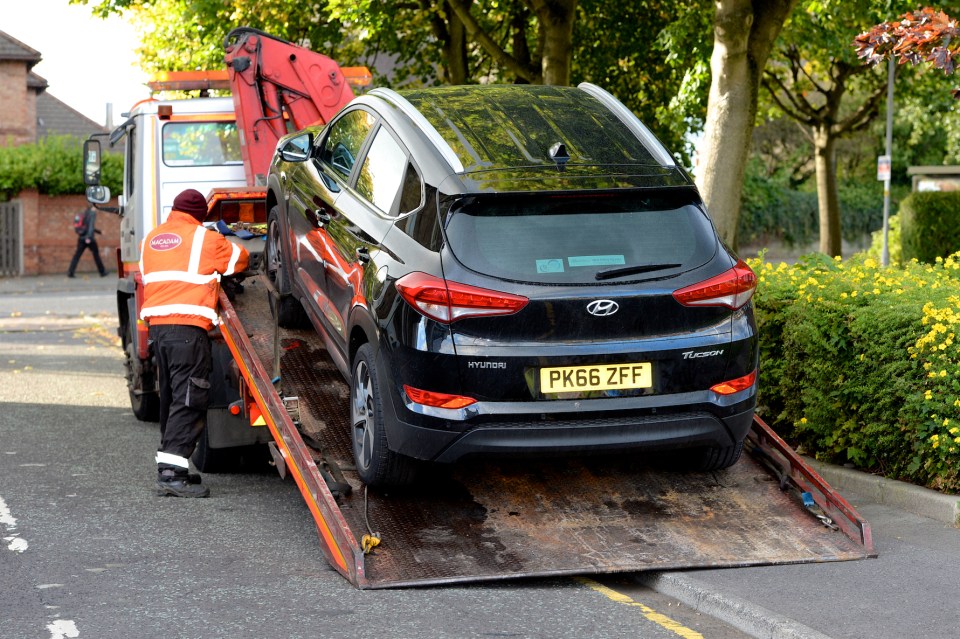  Terrified Brendan was unable to get in his car for 10 days after seeing the spider as he was scared it may have laid eggs