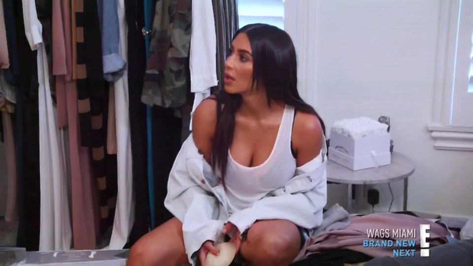  Kim warns Khloe that having bigger boobs is 'a tougher way to live'