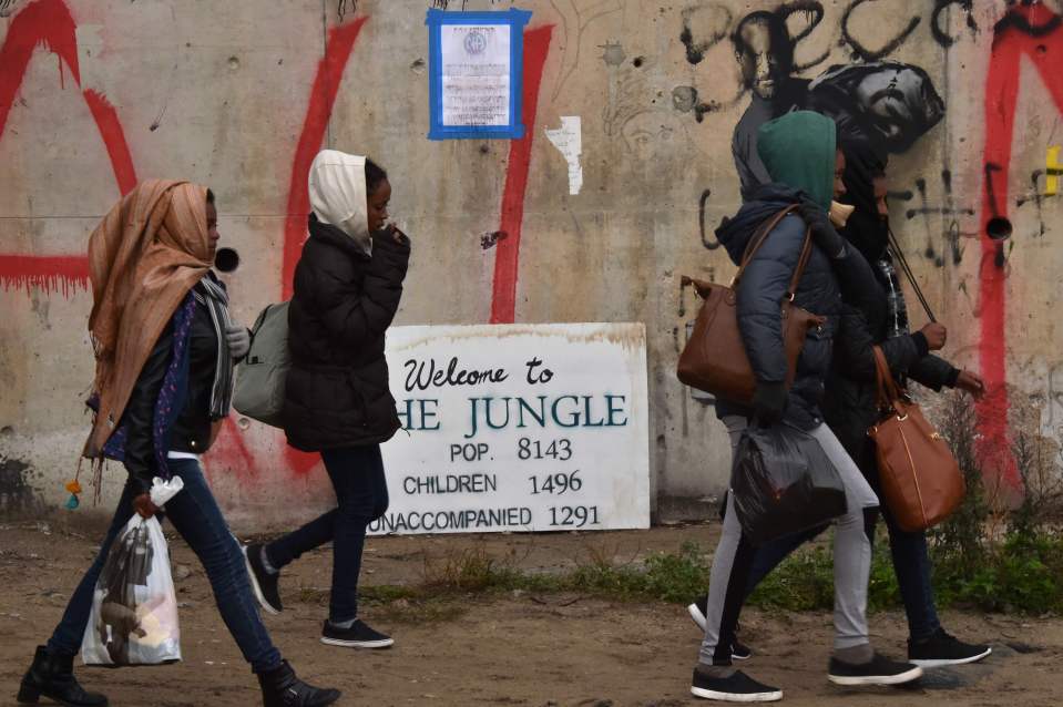  Unaccompanied minors living in the Jungle will be processed separately and include interviews by British officials