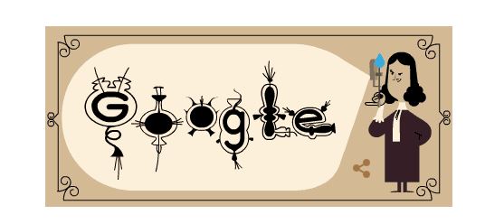  Google has marked the inventor's 384th birthday with a trademark special doodle