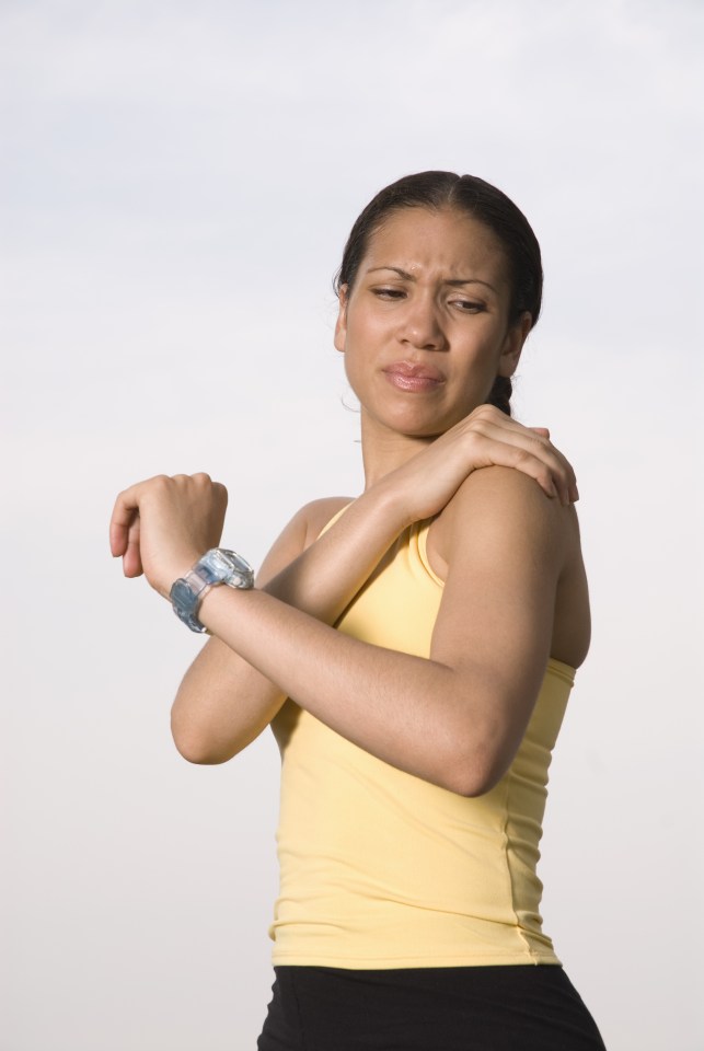 Scared stiff ... inflammation of the shoulder muscles can make the joint seize up virtually overnight