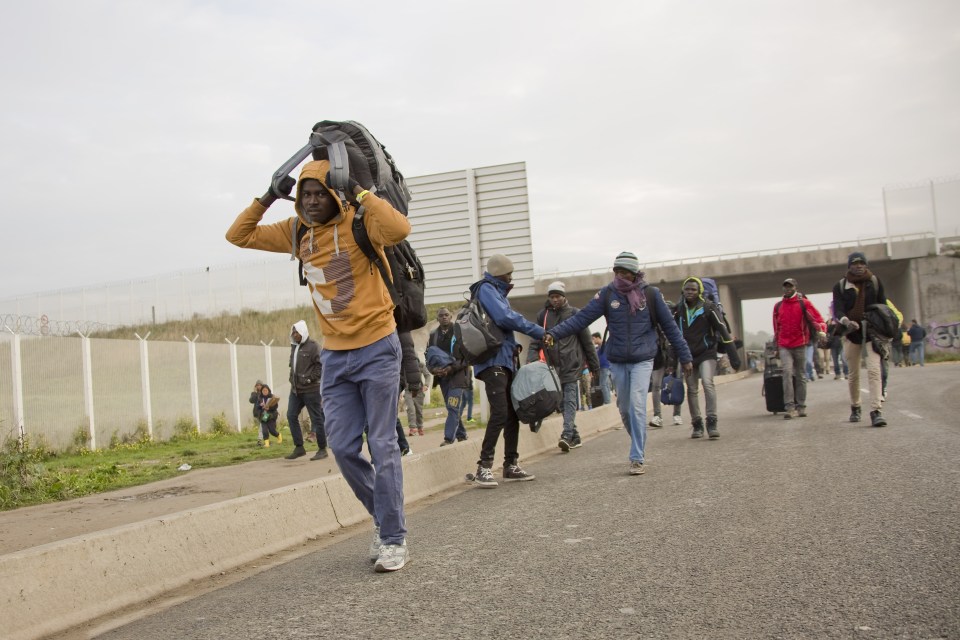  Some migrants were reportedly told to come back tomorrow and try to get on a bus again