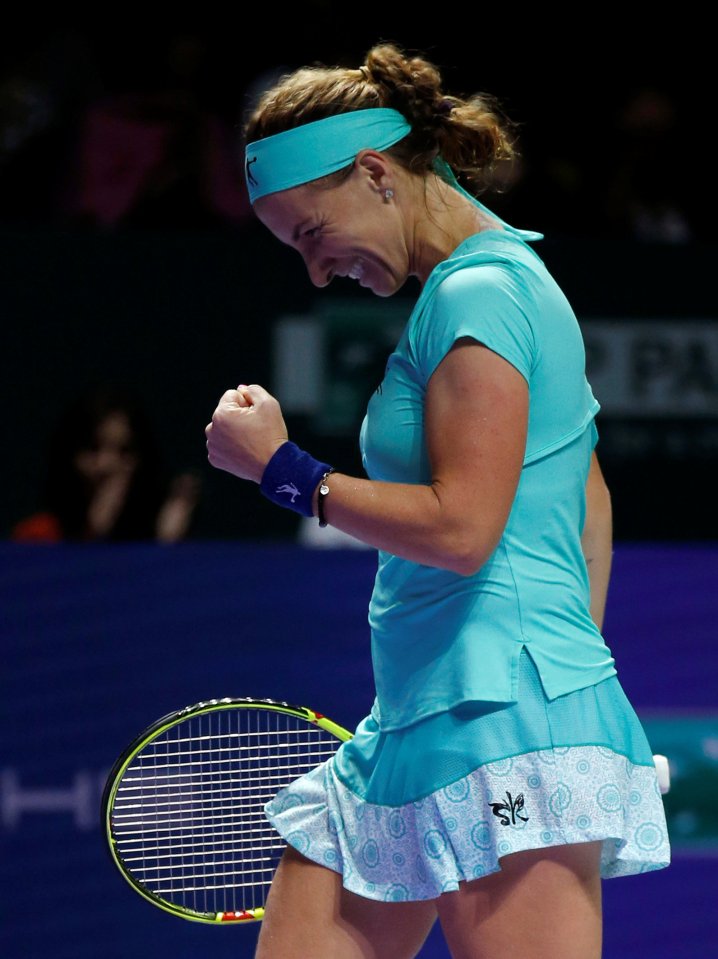  Kuznetsova won the match in two hours 48 minutes