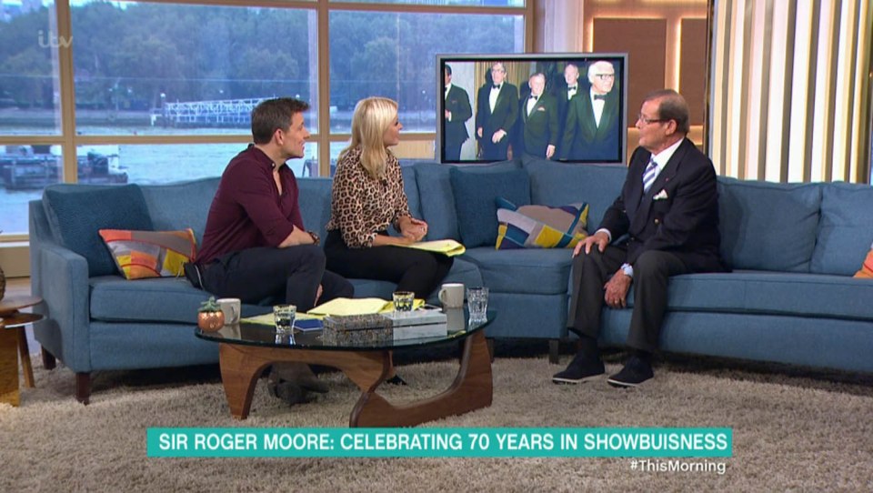  The pair chatted to Roger on ITV show This Morning