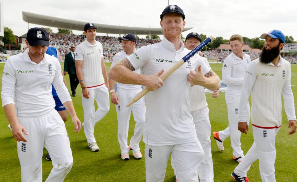  Ben Stokes gave the Aussies the ump and has now turned to the stump to practice his batting on the tour of Bangladesh