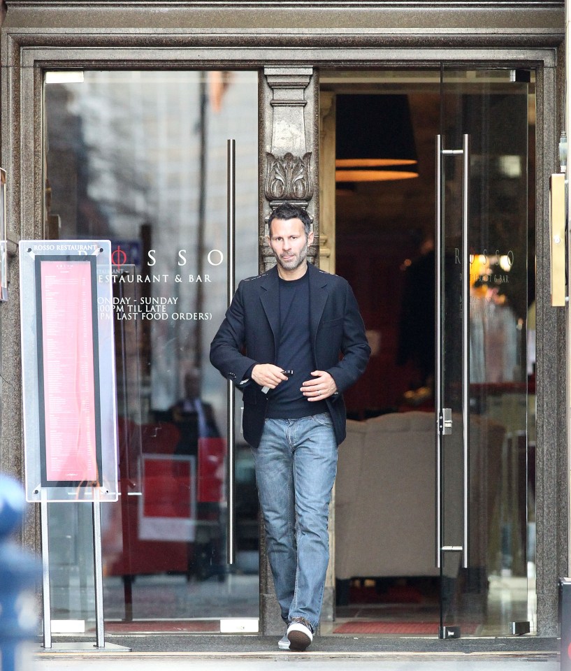  Former team mate and pal Ryan Giggs is one of many United stars who regularly eat at Rosso