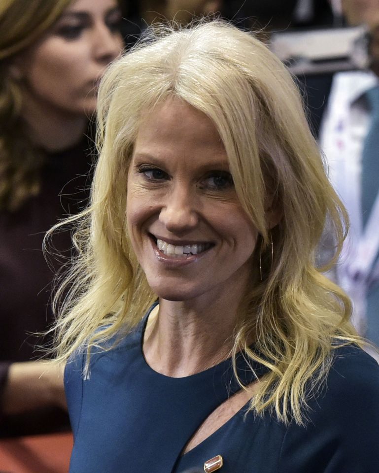  Kellyanne Conway, campaign manager for Trump