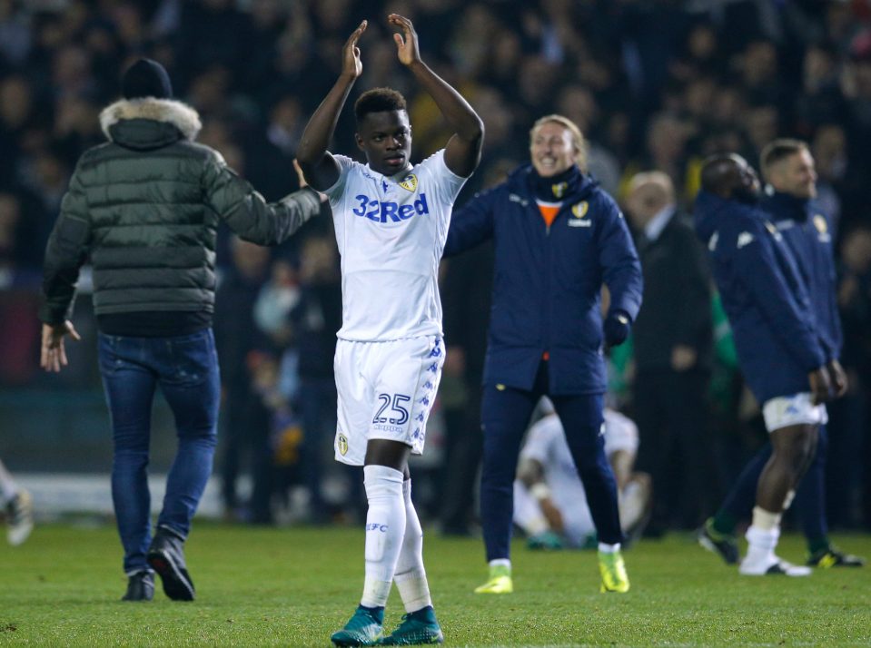  Ronaldo Vieira salutes fans after his match-winning spot-kick following extra time and a shootout