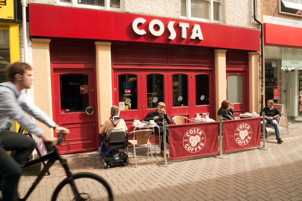  Whitbread pledge not to jack up the cost of a cup of Costa coffee