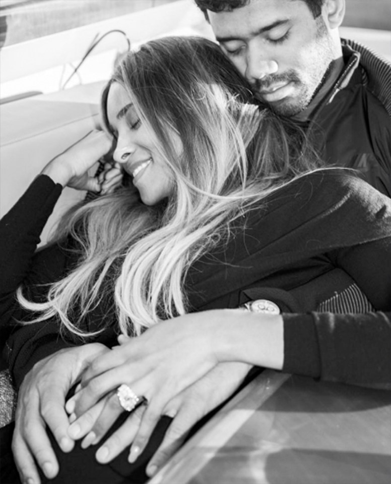  Ciara and her husband Russell Wilson are expecting a baby