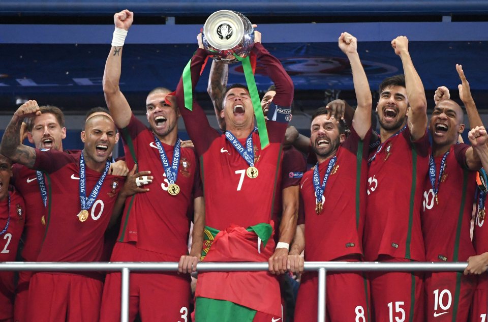  Cristiano Ronaldo won Euro 2016 with Portugal in July