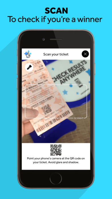  The National Lottery app was impacted by the glitch - with some users receiving an incorrect message that said they had not won