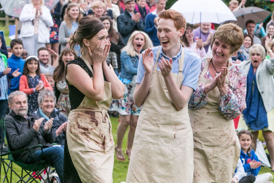  Candice won the Bake Off