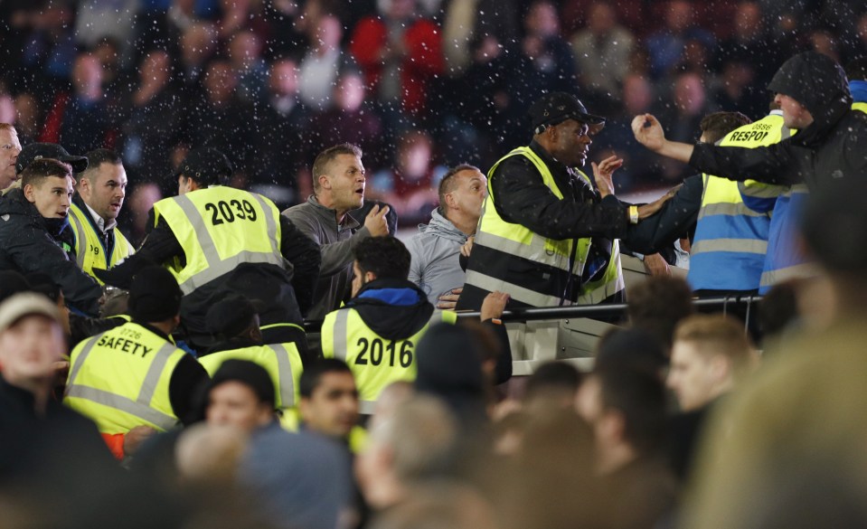 West Ham's start to life in the London Stadium has been scarred by ugly scenes of violence