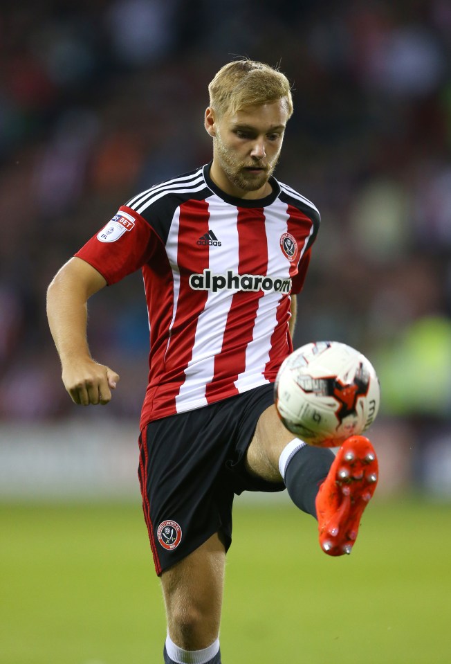  Harry Chapman is currently on loan at League One Sheffield United