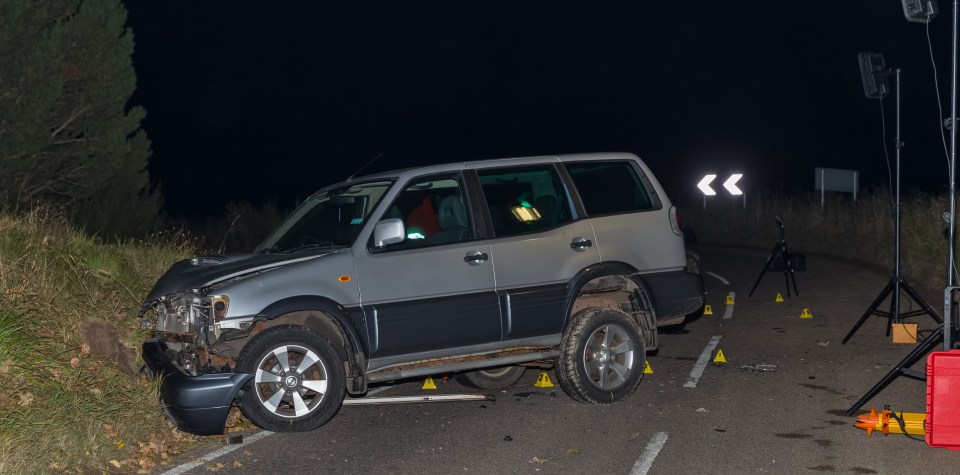  The crash happened on the B9016 Keith to Buckie road near Moray, Scotland