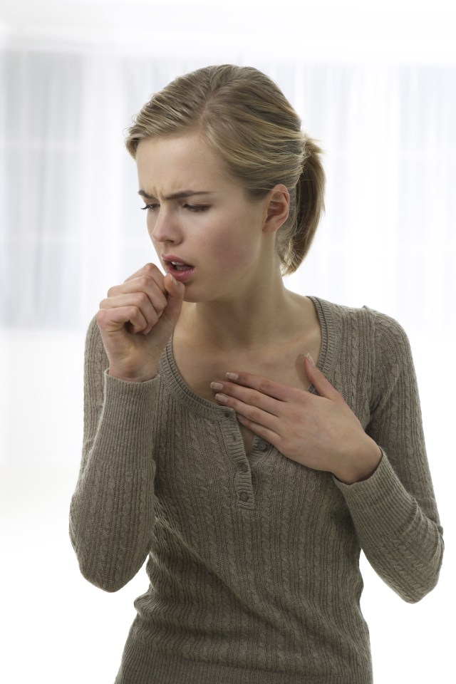  A lingering cough can be a sign of lung cancer