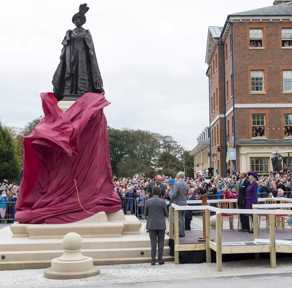  The Queen, Duke Of Edinburgh, Prince Of Wales and Duchess Of Cornwall Visit Poundbury