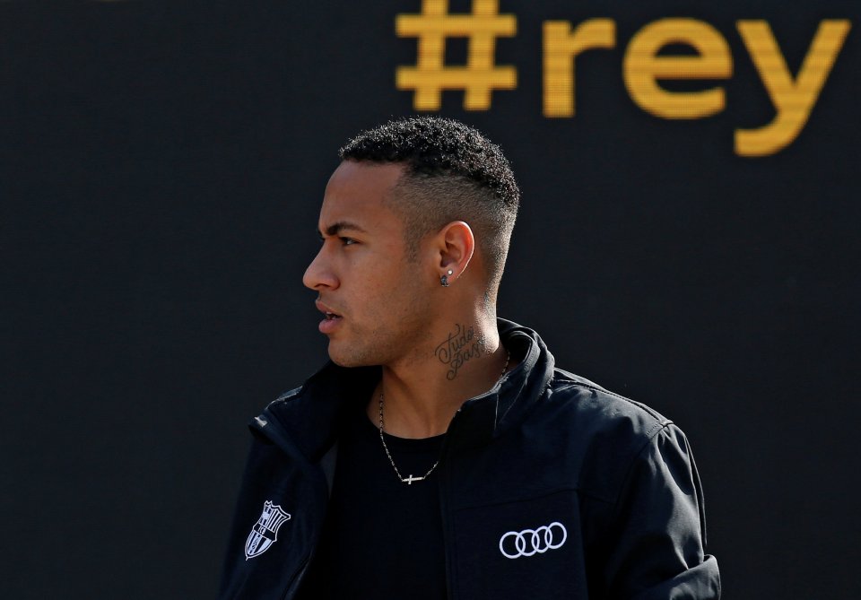  Neymar takes part in the event