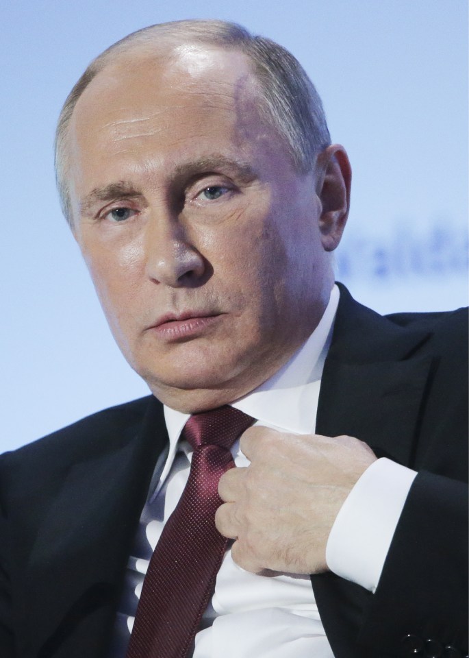  Putin has been left red-faced after the leak of more than a gigabyte of emails from the office of one of his top aides