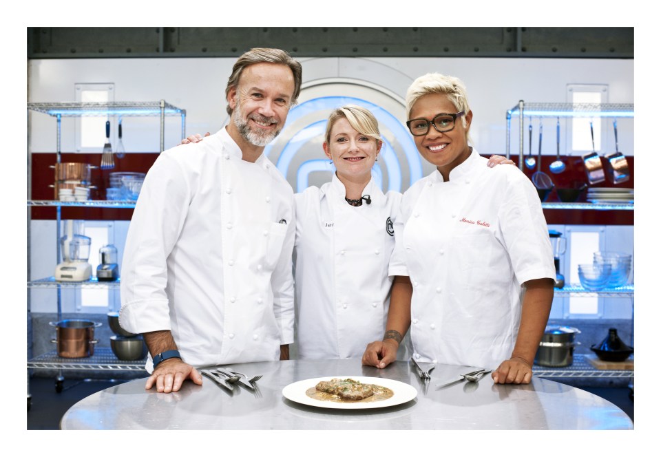  Nerve jangling ... MasterChef, along with judges Marcus and Moniica, is the show that reduces some of the UK’s chefs to breaking point