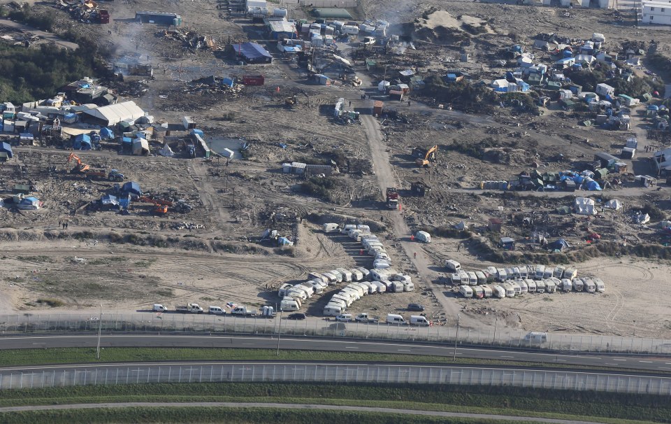  Demolition of the Calais Jungle began this week