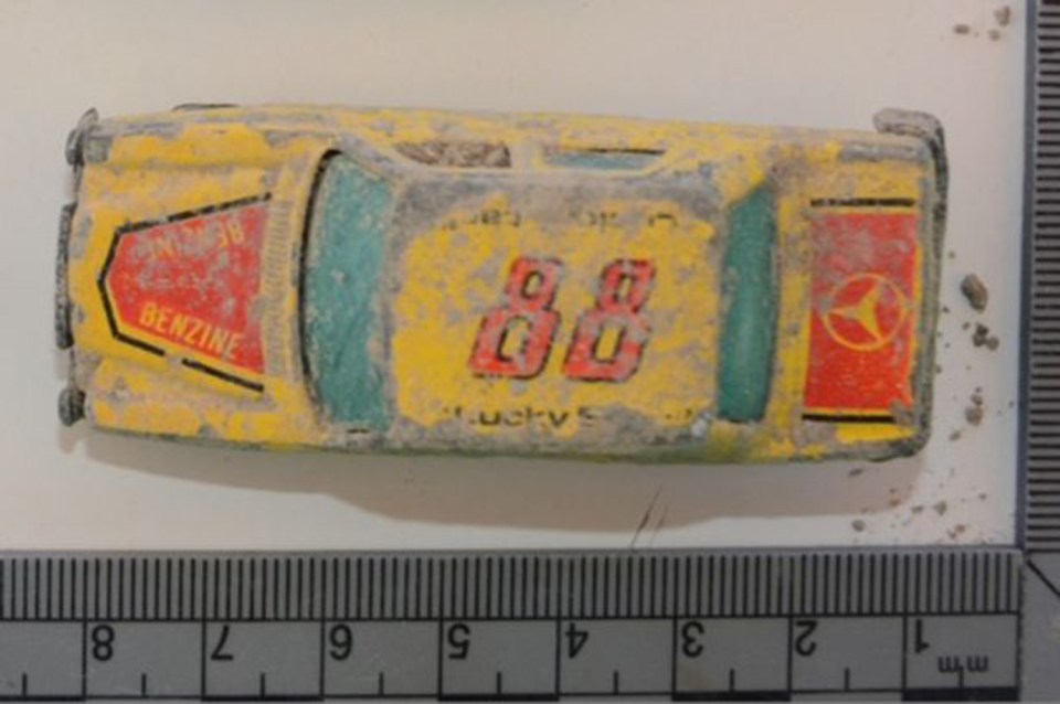  Little Ben's car which was discovered by police during the search