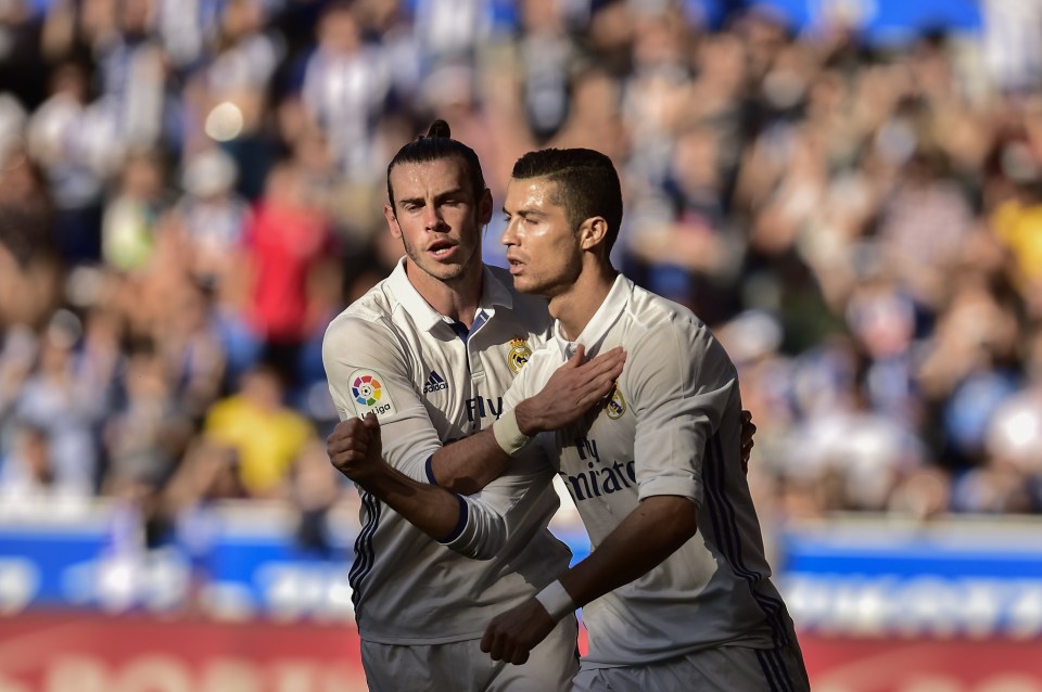  Gareth Bale has struck up a productive partnership with Cristiano Ronaldo