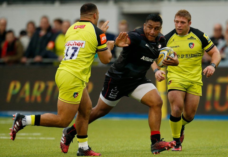 Saracens star Mako Vunipola is confounding expectations about how fast huge players can get about