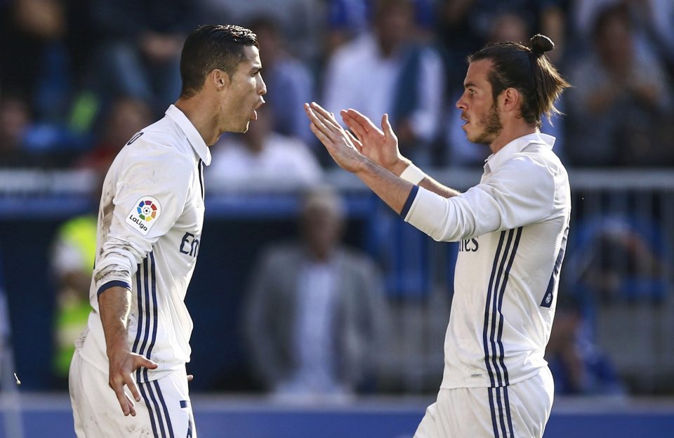 Bale has thrived playing with top players like Cristiano Ronaldo - but he didn't choose him