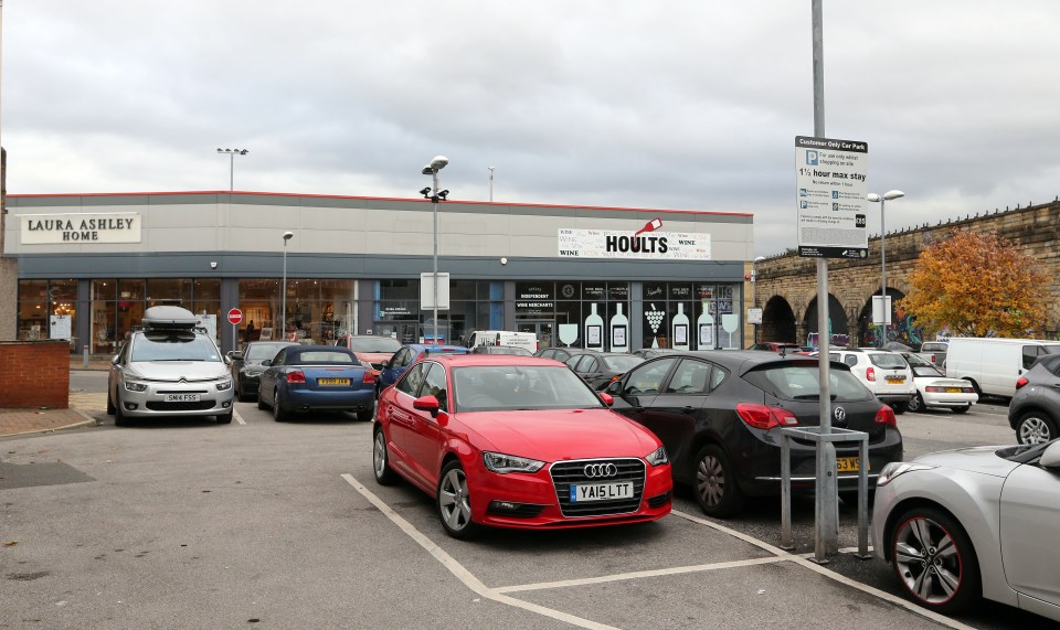  Liz had parked in this Huddersfield car park while she went shopping